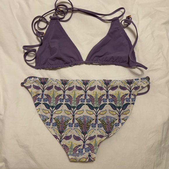 Tory Burch Mosaic reversible bikini set - Picture 2 of 7